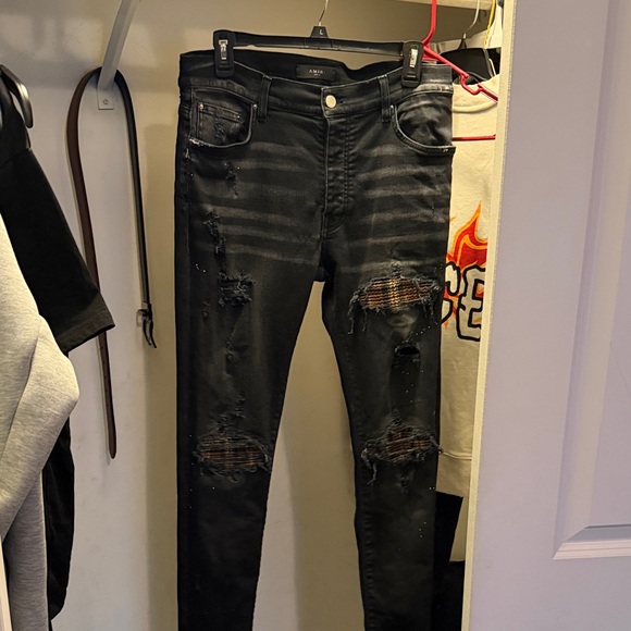 AMIRI Black Denim Jeans